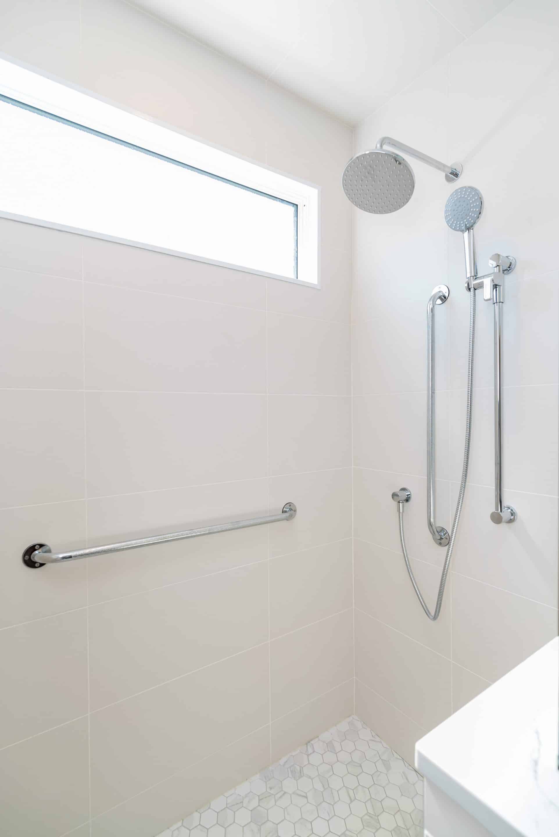 installing bathroom safety grab bars